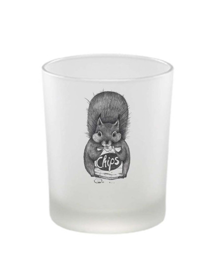 Candle lantern Chip squirrel - Gifts - Agapics
