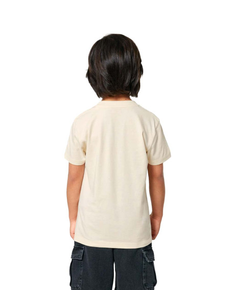 Laste T-särk Väike dinosaurus beež 122-128 cm