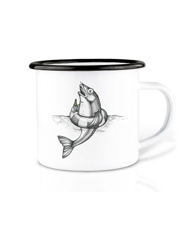 Ceramic Mug Fish Bernd - Home supplies - Agapics