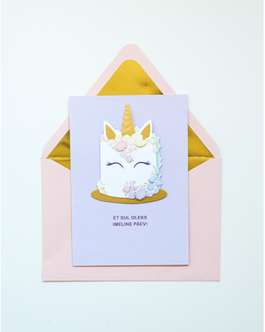 Hallmark Card Ükssarvik - Õnnitluskaardid - Agapics