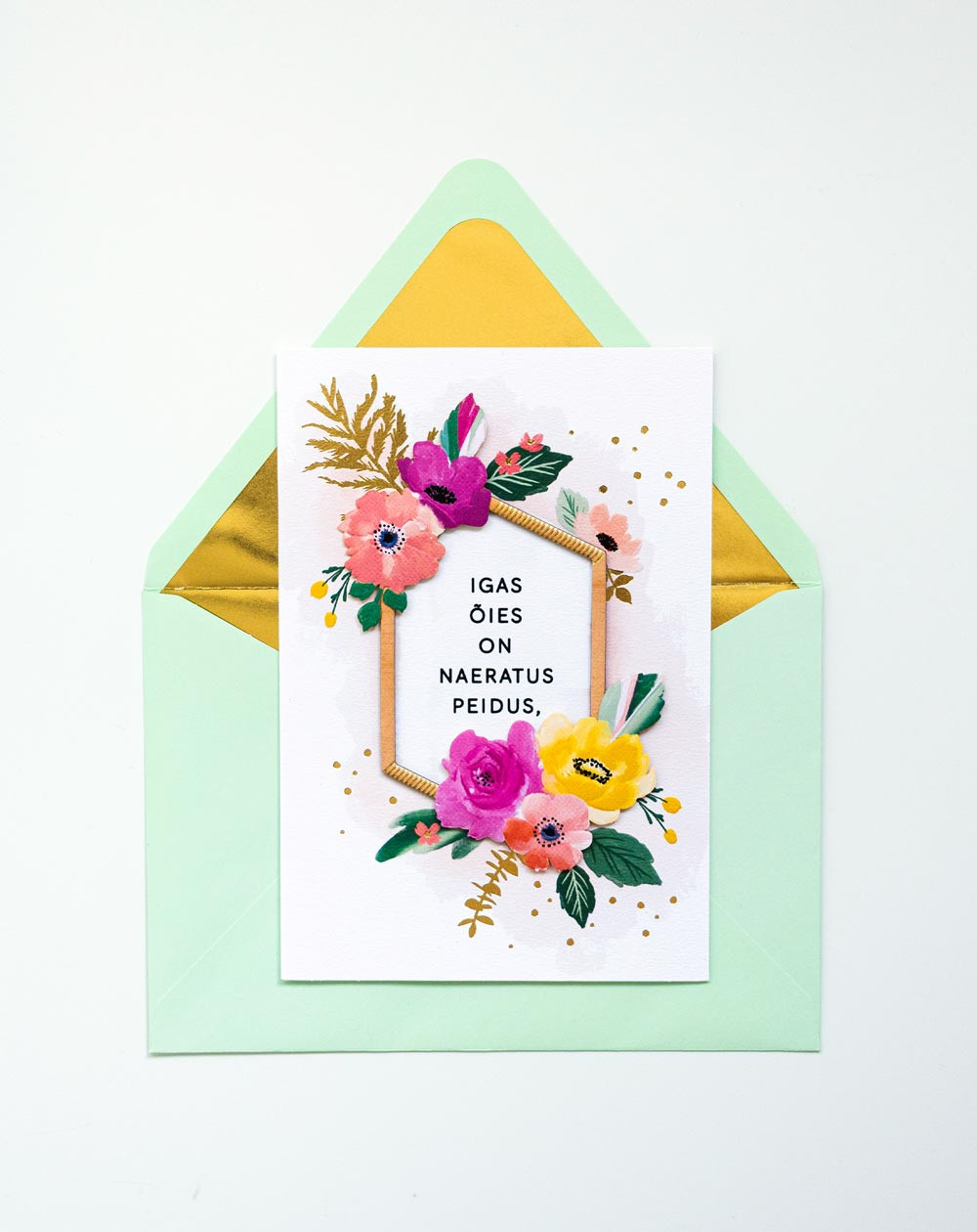 Hallmark Card Flowers - Greeting cards - Agapics