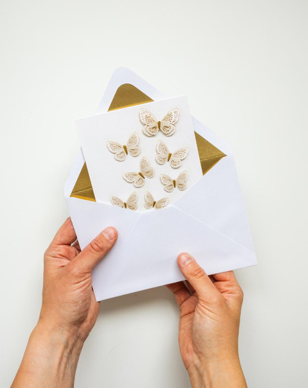 Hallmark Card Butterflies - Greeting cards - Agapics