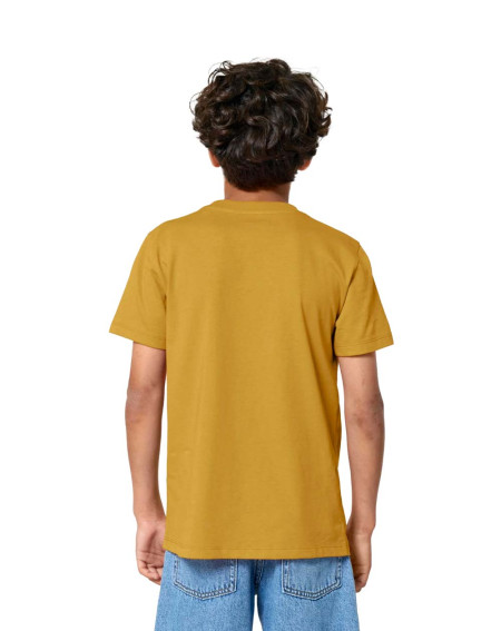 Laste T-särk Väike lammas sinepikollane 134-146cm