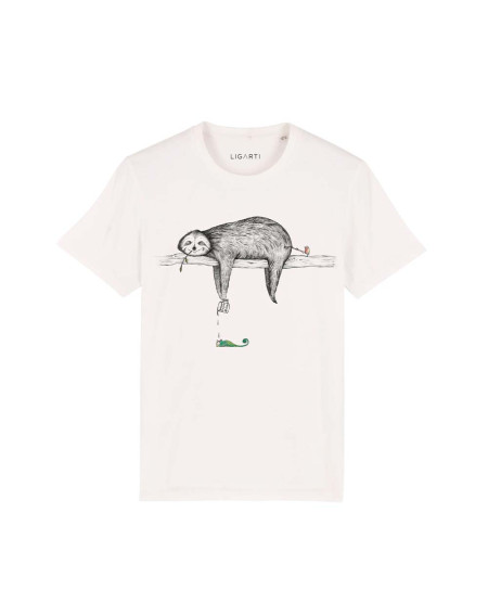T-shirt Sloth cream M