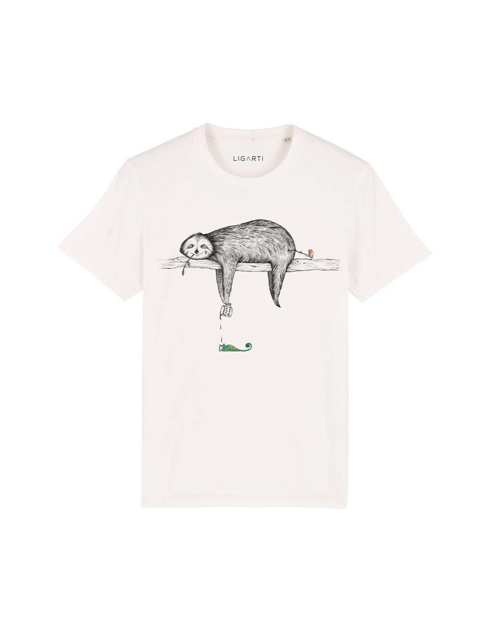 T-shirt Sloth cream XXL