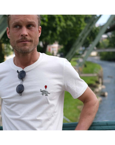 T-Shirt Elephant with balloon XXL