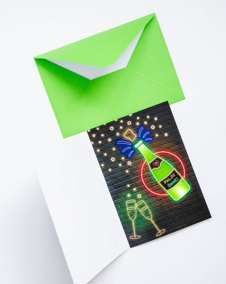 Music Greeting Card It's time to celebrate - Music cards - Agapics