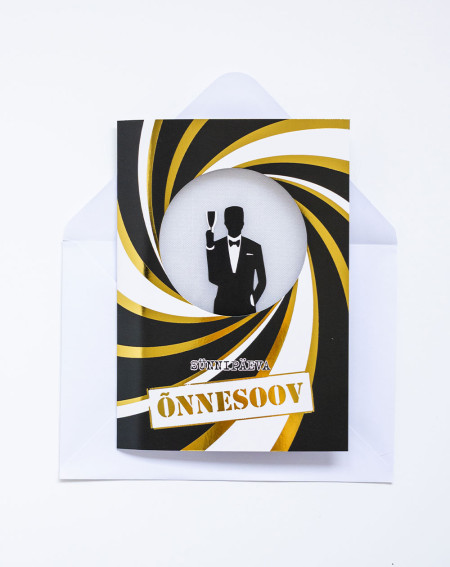 Music Greeting Card Man - Music cards - Agapics