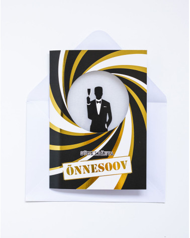 Music Greeting Card Man - Music cards - Agapics