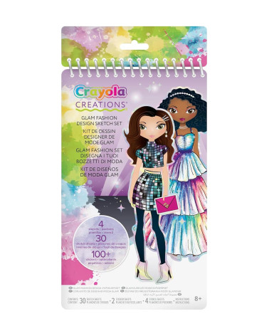 Crayola Kleepsu-ja värviraamat Mood - Agapics