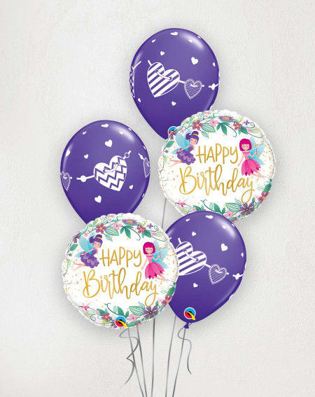 Big Balloon Bouquet Birthday Fairies
