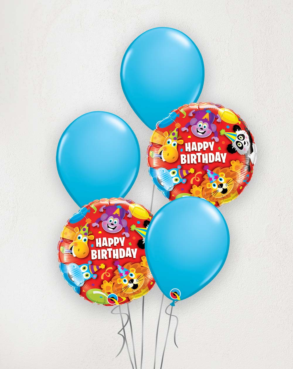 Big Balloon Bouquet Birthday animals