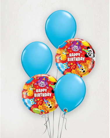 Big Balloon Bouquet Birthday animals