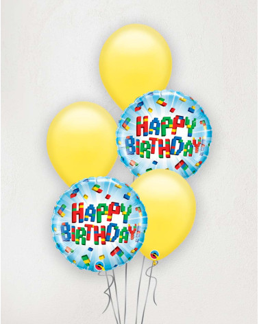 Big Balloon Bouquet Birthday blocks