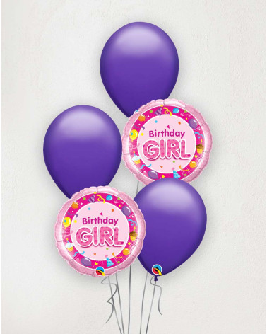 Suur Õhupallibukett Sünnipäeva tüdruk