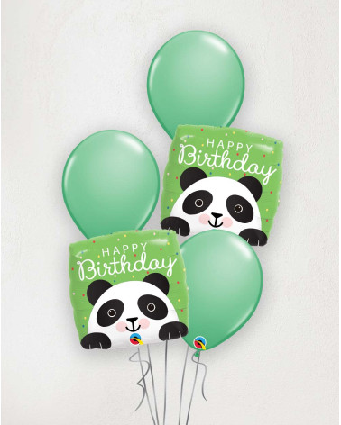 Big Balloon Bouquet Birthday Panda