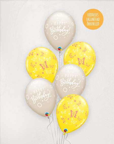 Big M Balloons Birthday Butterflies