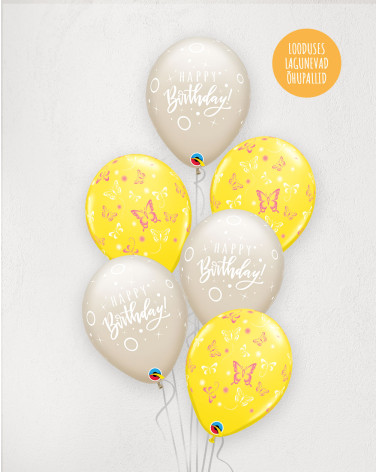 Suur M Õhupallid SÜnnipäeva liblikad