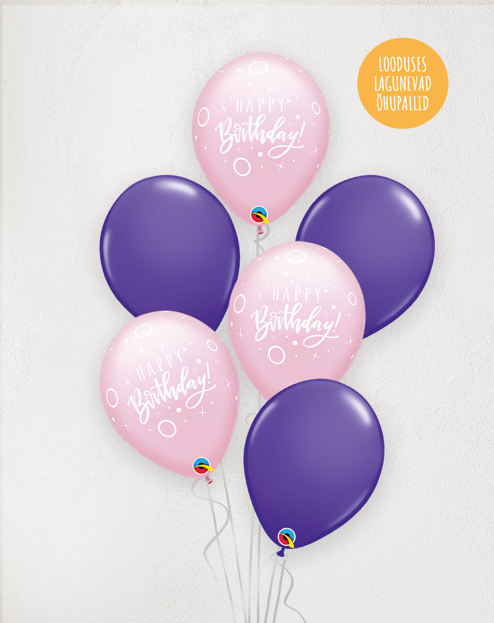 Suur M Õhupallid  Sünnipäeva liblikad