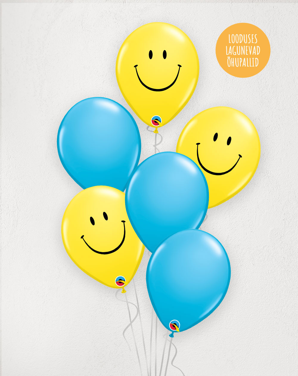 Suur M Õhupallid  Rõõmus nägu