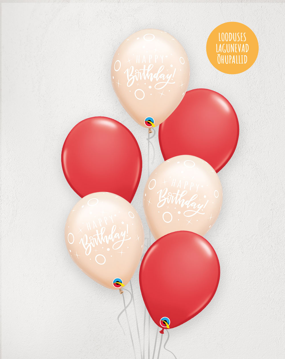 Suur M Õhupallid Sünnipäevaks