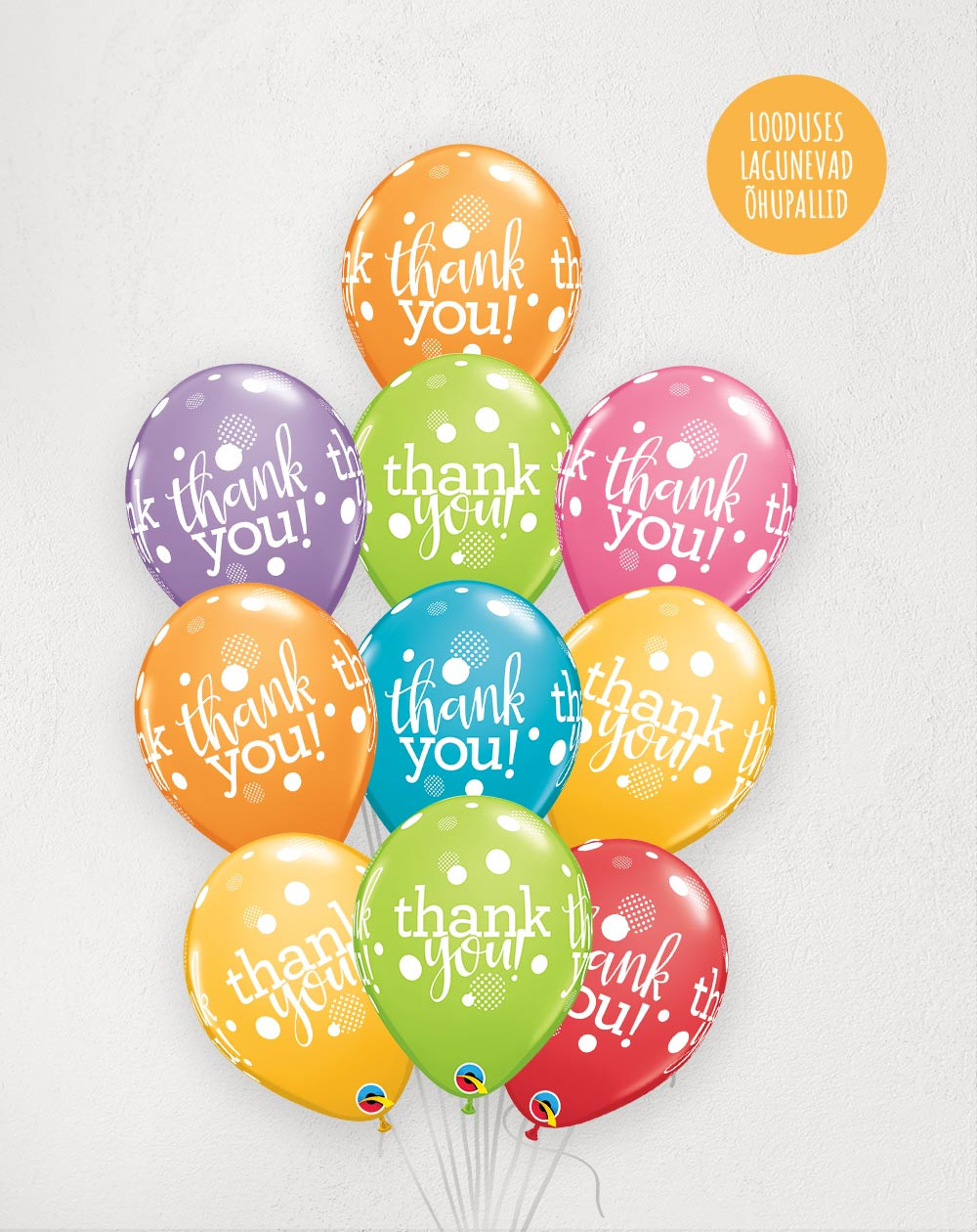 Suur L Õhupallid Aitäh