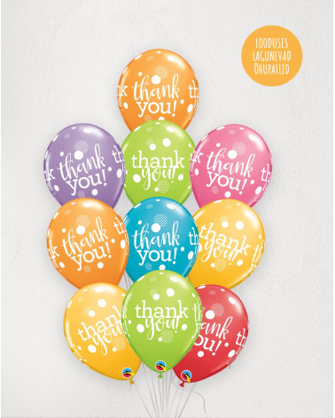 Big L Balloons Thank you