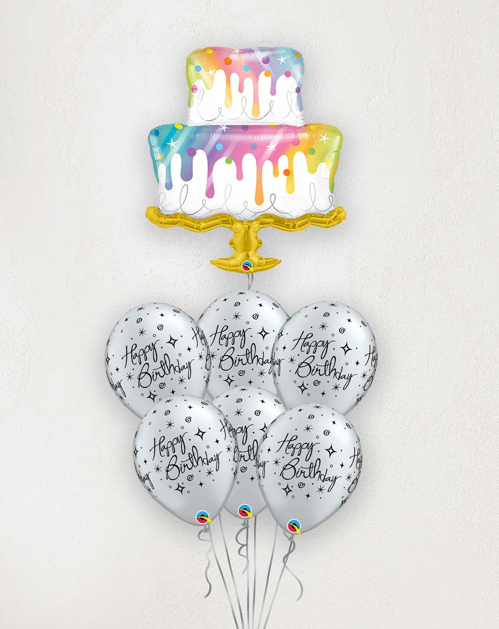 Suur Õhupallibukett Sünnipäeva tort