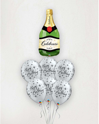 Big Balloon Bouquet HB Bubble bottle