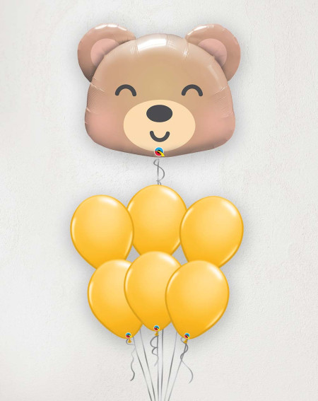 Big Balloon Bouquet Bear