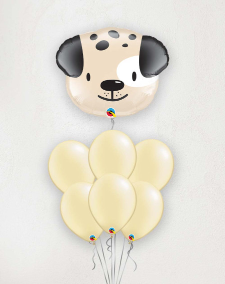 Big Balloon Bouquet Puppy