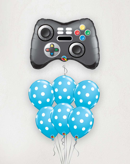 Big Balloon Bouquet Gamepad and dots