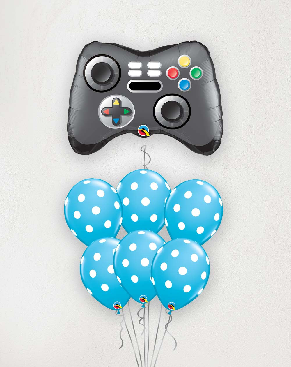 Big Balloon Bouquet Gamepad and dots