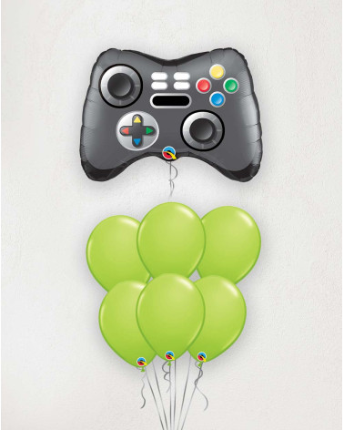 Big Balloon Bouquet Gamepad green