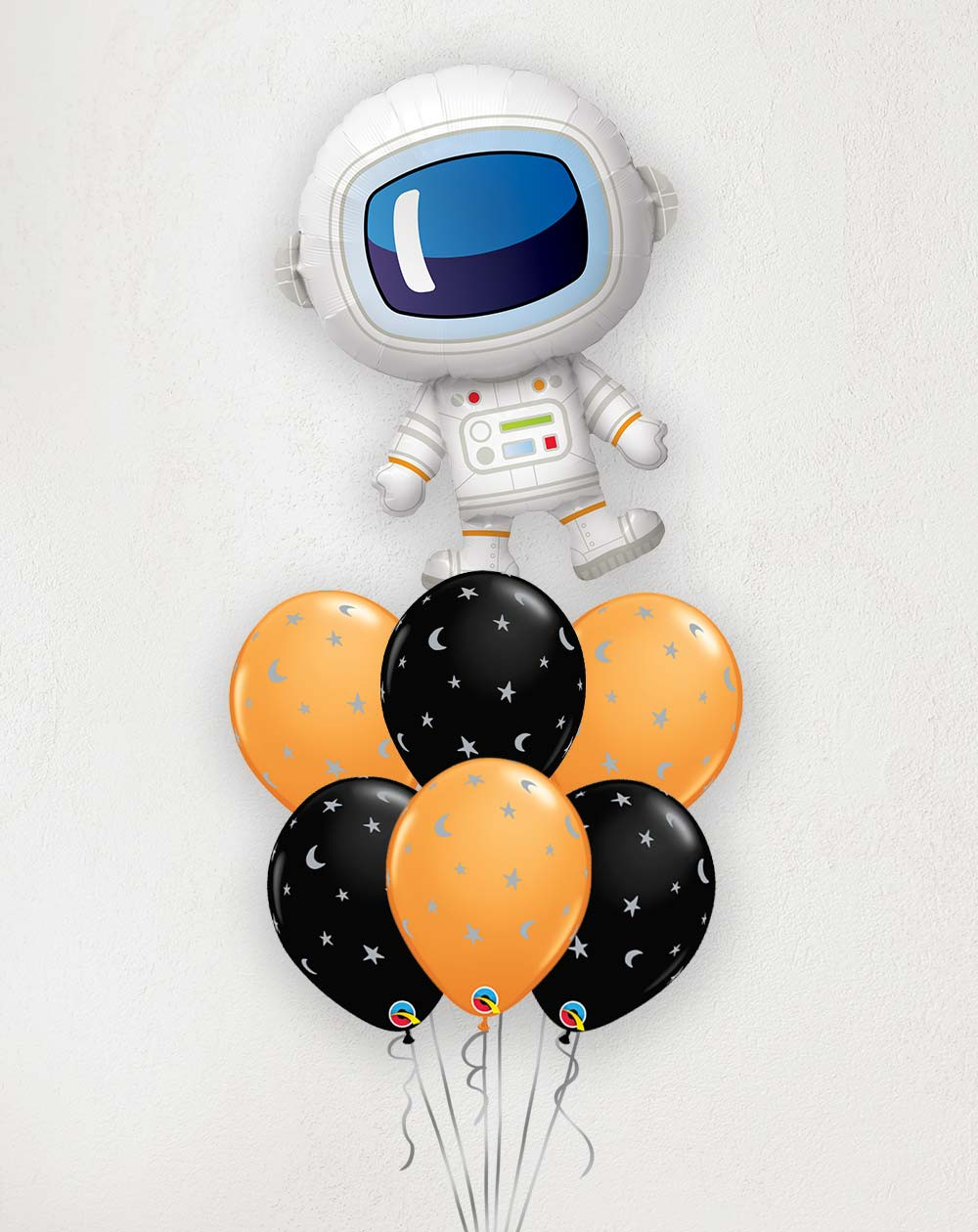 Big Balloon Bouquet Adorable astronaut