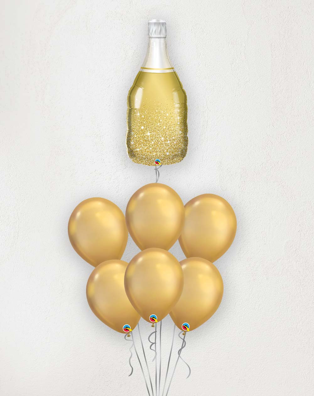 Big Balloon Bouquet Sparkling bottle