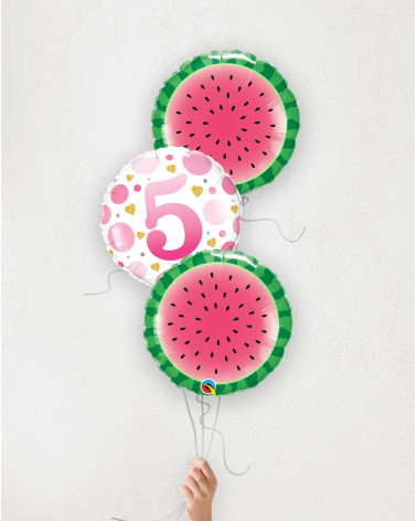 Balloon Bouquet Nr 5 with watermelons
