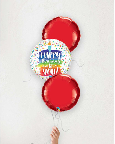 Balloon Bouquet Birthday Candle