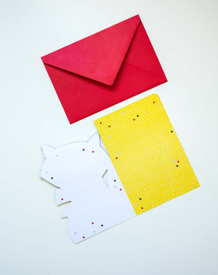 Card Raccoon - Kids postcards - Agapics