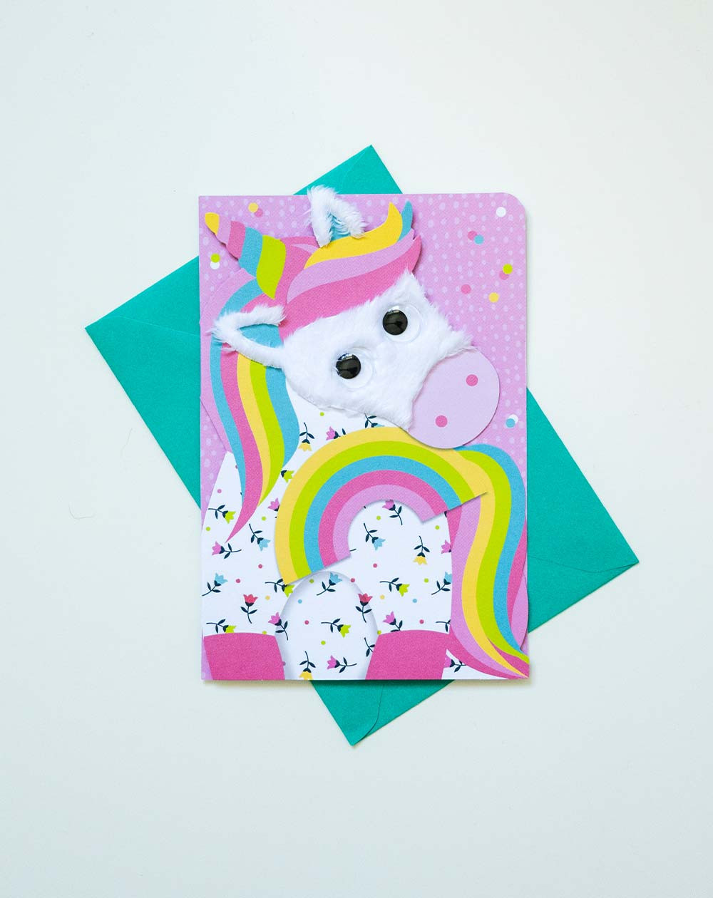 Card Unicorn - Kids greeting cards - Agapics