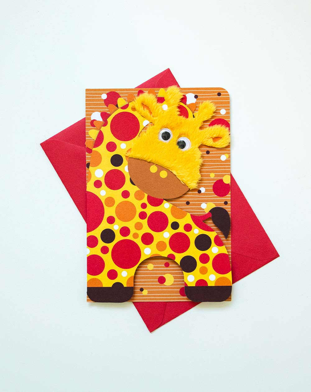 Card Giraffe - Kids birthday cards - Agapics