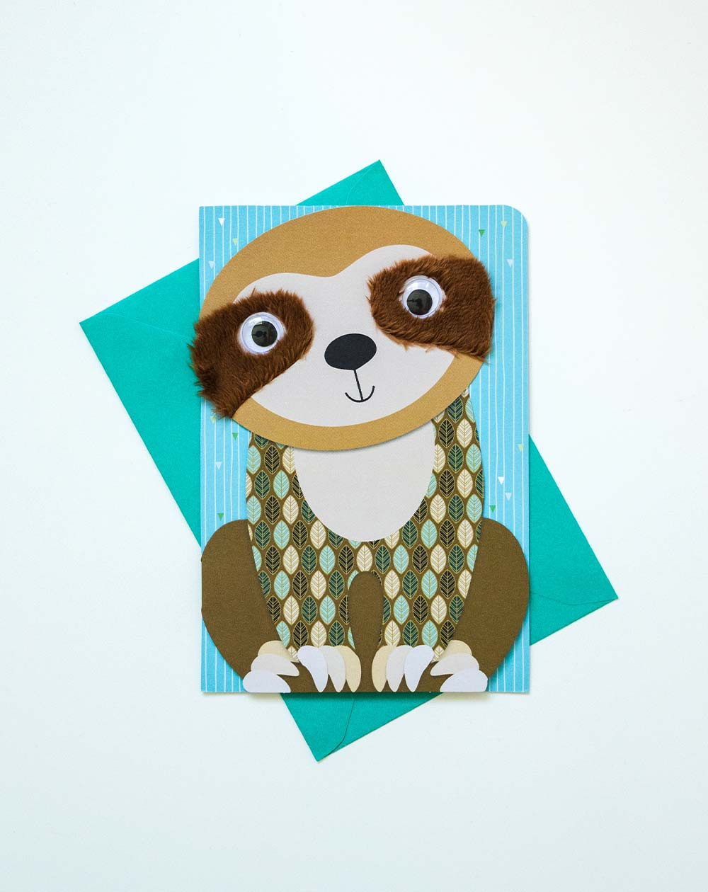 Card Sloth - Kids greeting cards - Agapics