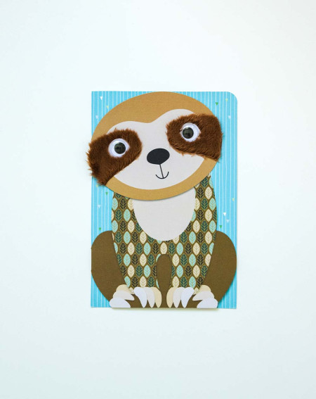 Card Sloth - Kids greeting cards - Agapics