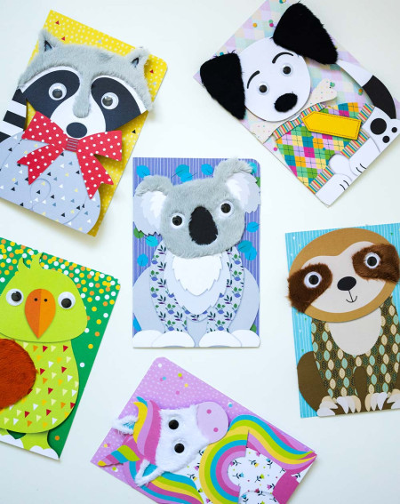 Card Sloth - Kids greeting cards - Agapics