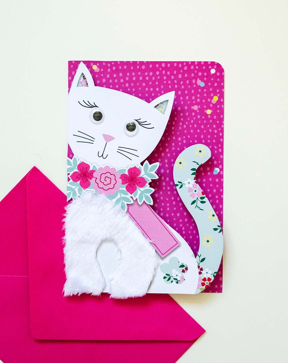 Card Cat - Kids postcards - Agapics
