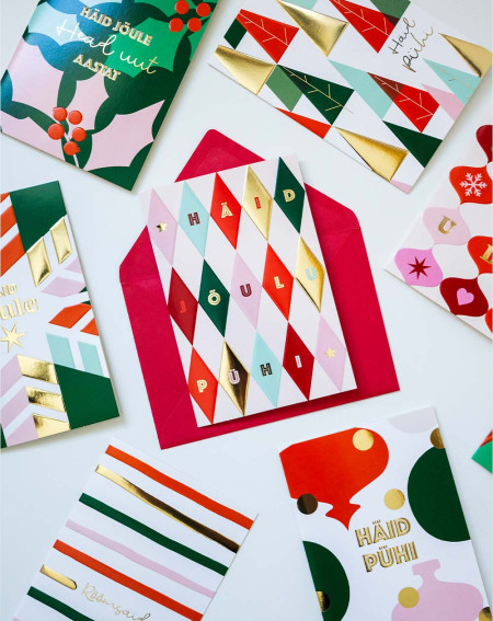 Christmas Card Berries - Holiday greetings - Agapics