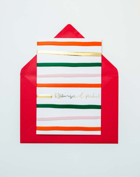 Christmas Card Lines - Sending postcards - Agapics