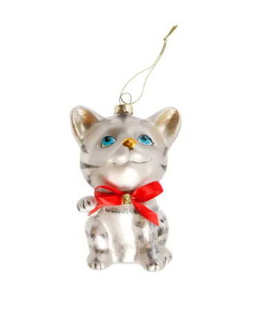 Christmas Tree Ornament Cat - Agapics