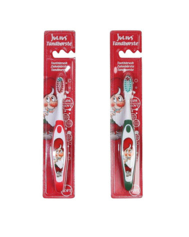 Toothbrush Elf red or green - Agapics