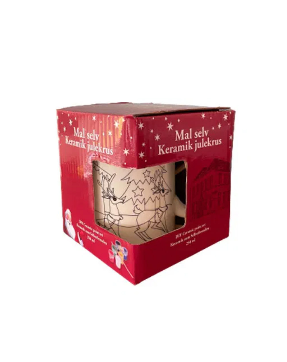 Christmas Ceramic Mug Paintable - Agapics